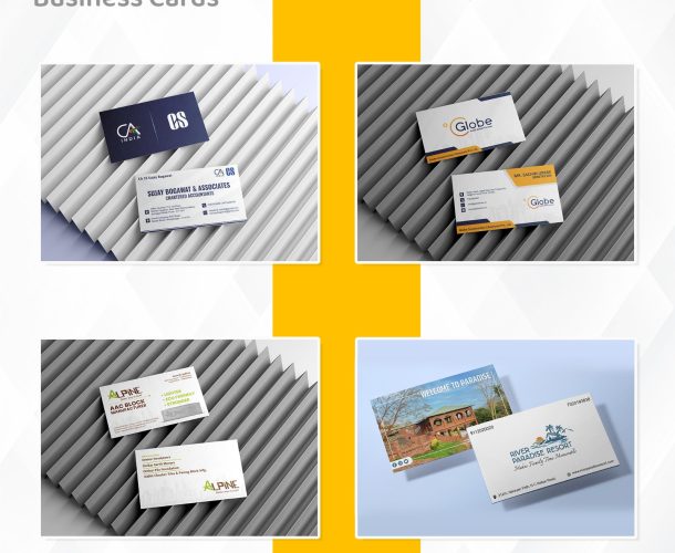visiting card design